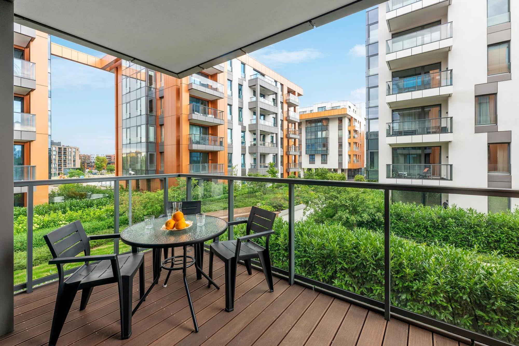 Blue Mandarin Riverside Premium Sauna & Gym Gdansk Dış mekan fotoğraf