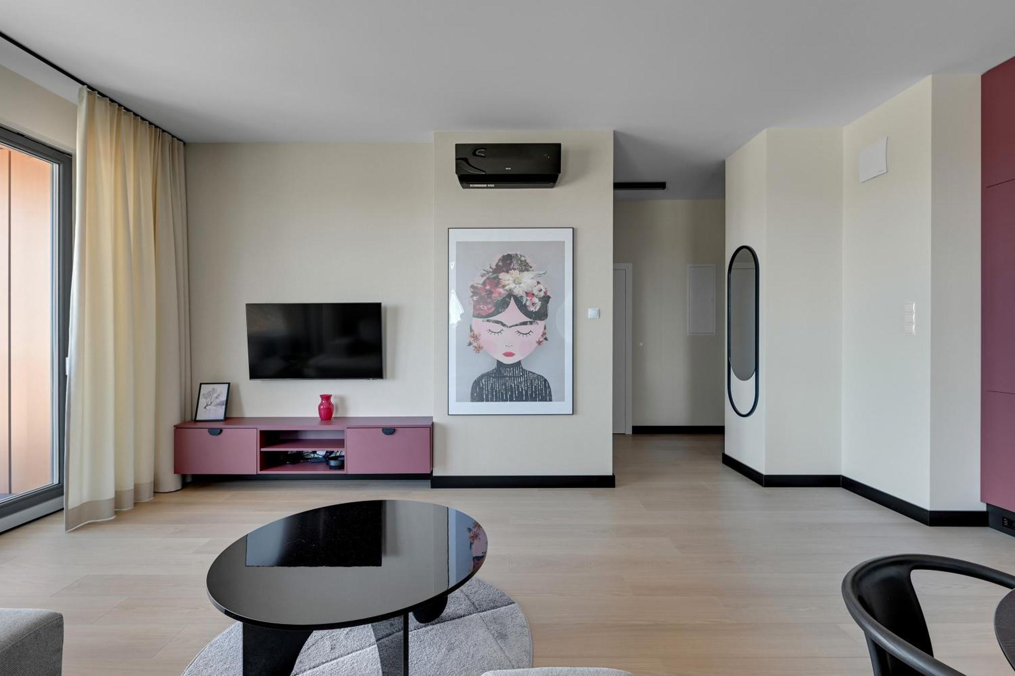 Blue Mandarin Riverside Premium Sauna & Gym Gdansk Oda fotoğraf